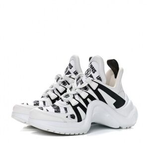 Stylish Black and White Women's Sneakers
